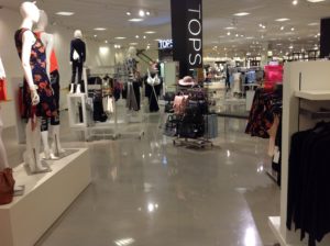 Clothing Store with Epoxy Flooring in Charlottesville, Virginia