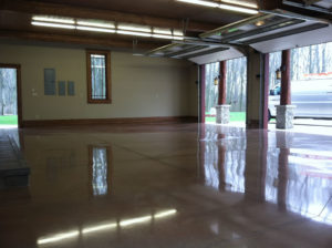 Polished Epoxy Garage Floor in Charlottesville created by Charlottesville Epoxy Flooring Pros